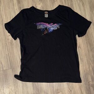 Harley-Davidson Black Graphic Tee
